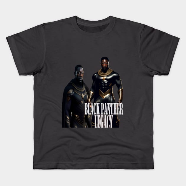 Black Panther Legacy Kids T-Shirt by AII IN ONE STORE